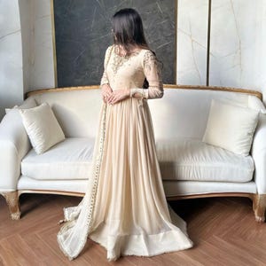 Long Sleeve Indian Wedding Dress - Etsy Long Sleeve Indian Wedding Dress - Etsy
