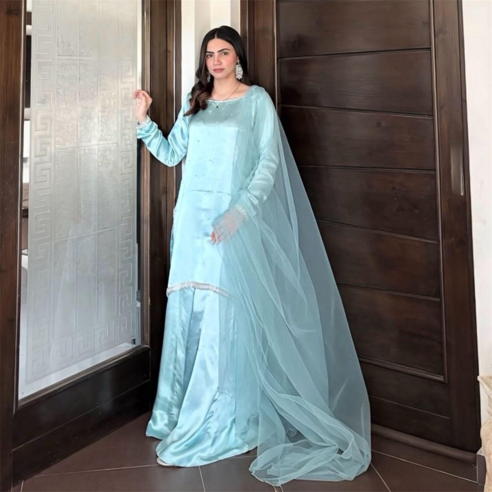 slim fit dress slacks IshDeena Indian Dresses for Women Party Wear Suits