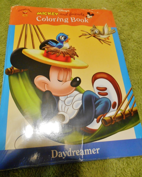 Walt Disney's Mickey and Friends Coloring Books NIP by | Etsy Ireland