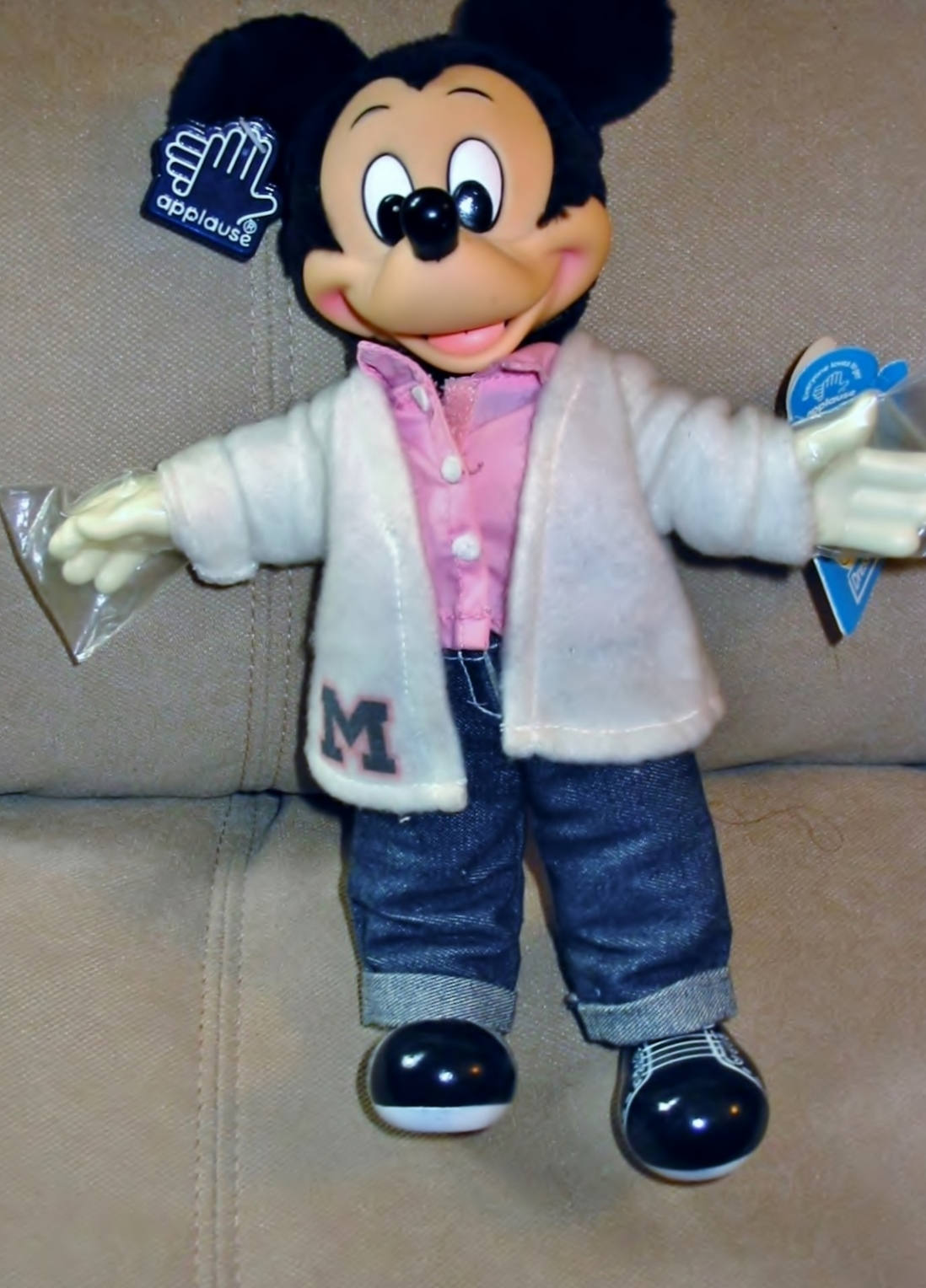 applause mickey mouse doll