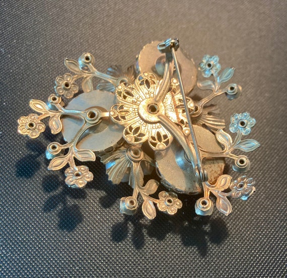 Gorgeous Unsigned Miriam  Haskell brooch - image 6