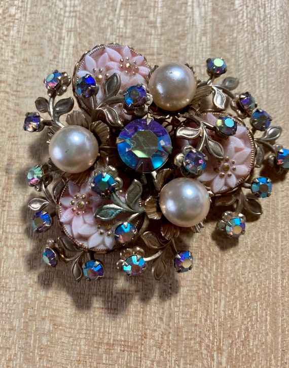 Gorgeous Unsigned Miriam  Haskell brooch - image 3