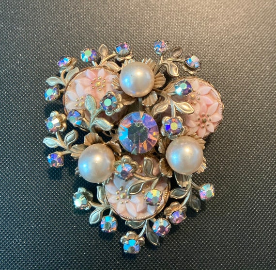 Gorgeous Unsigned Miriam  Haskell brooch - image 8