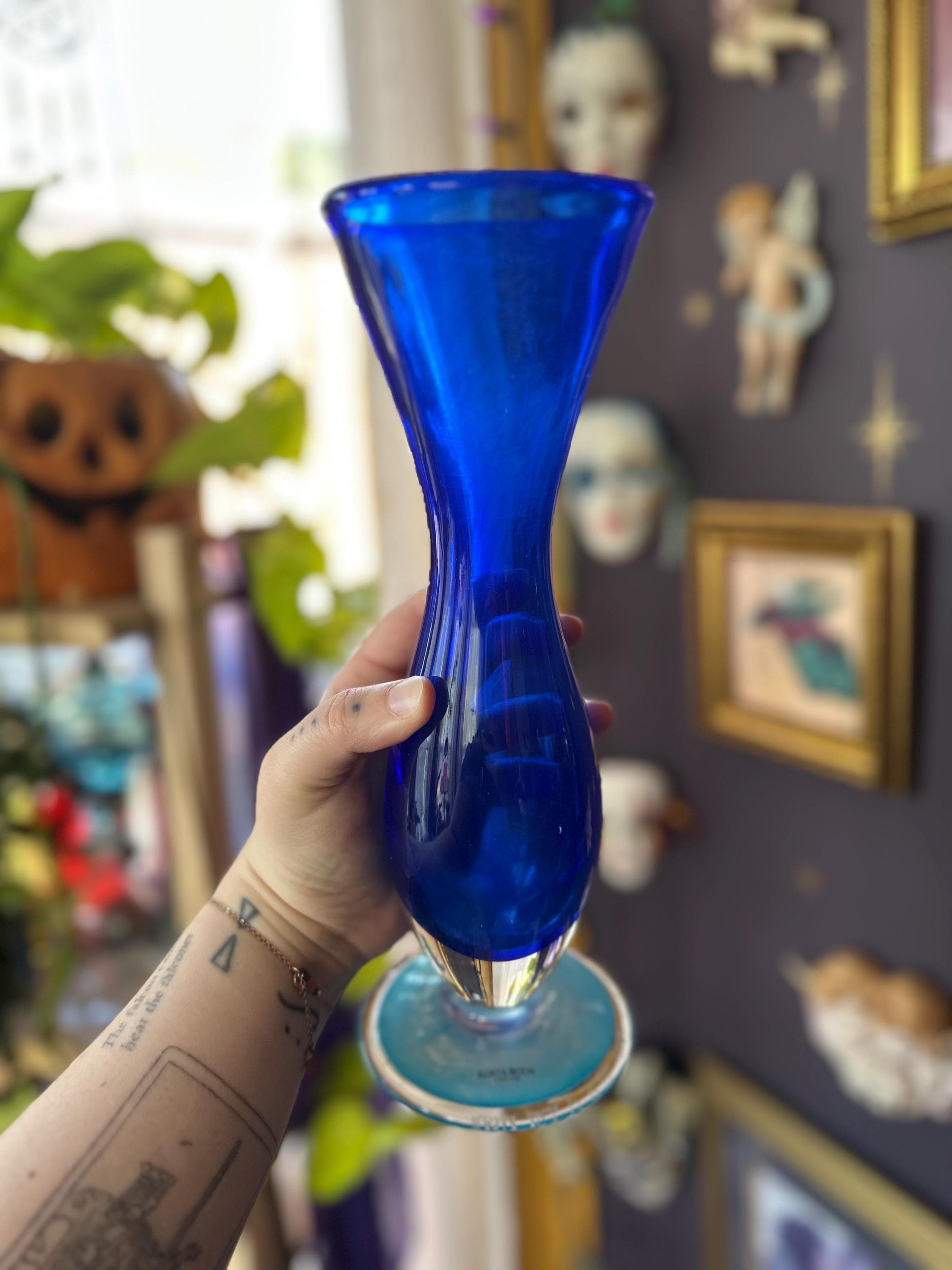 Blue Kosta Boda Vases - Etsy