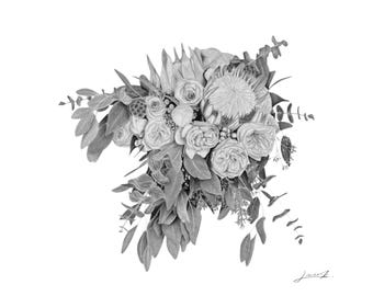 26万円幻想的な風景の鉛筆画 A4サイズ 現在、この商品の在庫はありません - Etsy