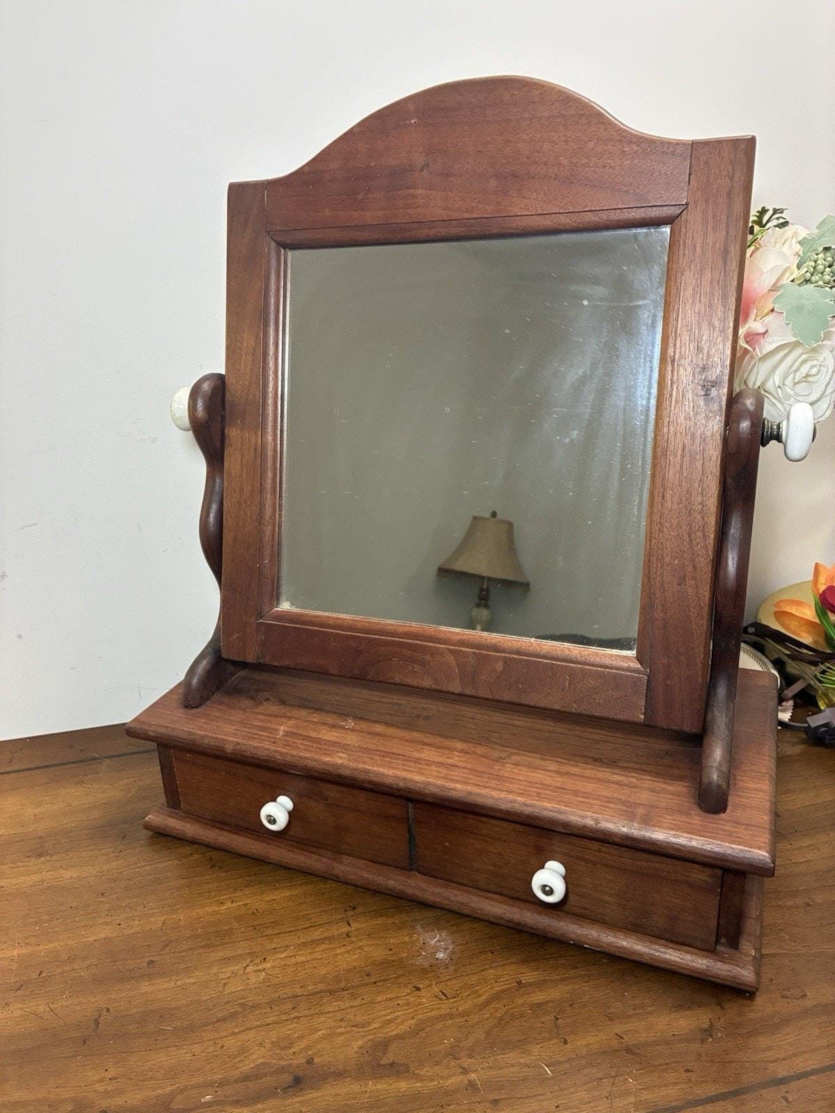 Ethan Allen Oval Mirror - Etsy