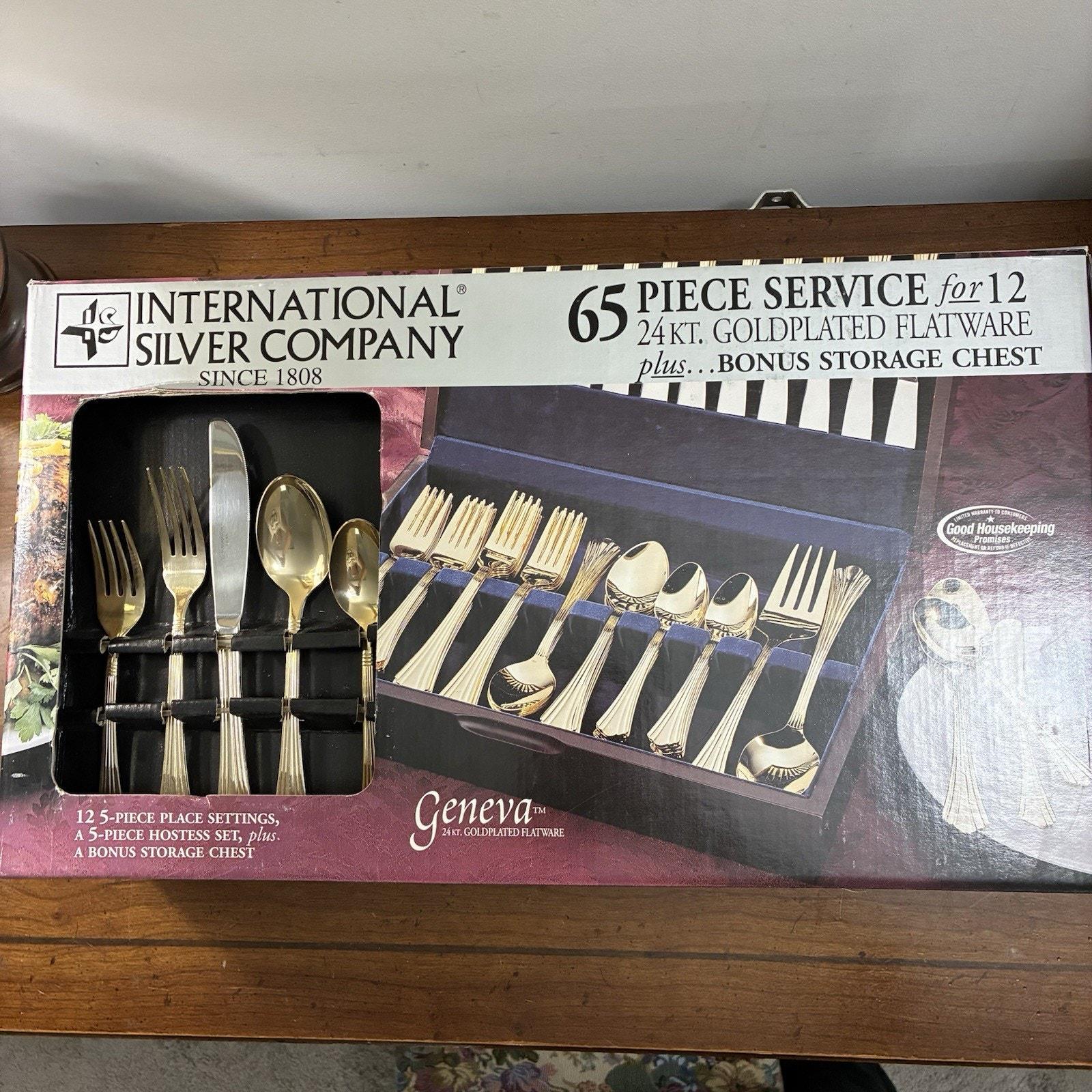 The International Silver Co Silverware Set - Etsy