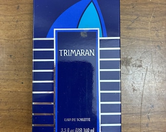 Trimaran vintage di Yves Rocher Eau De Toilette 100 ml Colonia NIB Francia