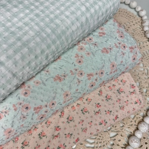 Printed Spring and Summer Dotty Apparel - fabric by the yard.