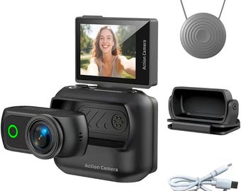 Kayoura Tiny Action Camera – magnetyczna, noszona kamera POV do vlogowania 1080p