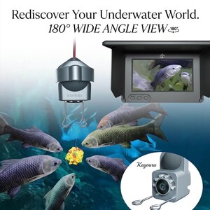 Kayoura 4.3" HD Underwater Fishing Camera and Fish Finder, IP68 Waterproof Video Camera for Lake, Boat, Ice Fishing, Portable Fishfinder Gea image 4