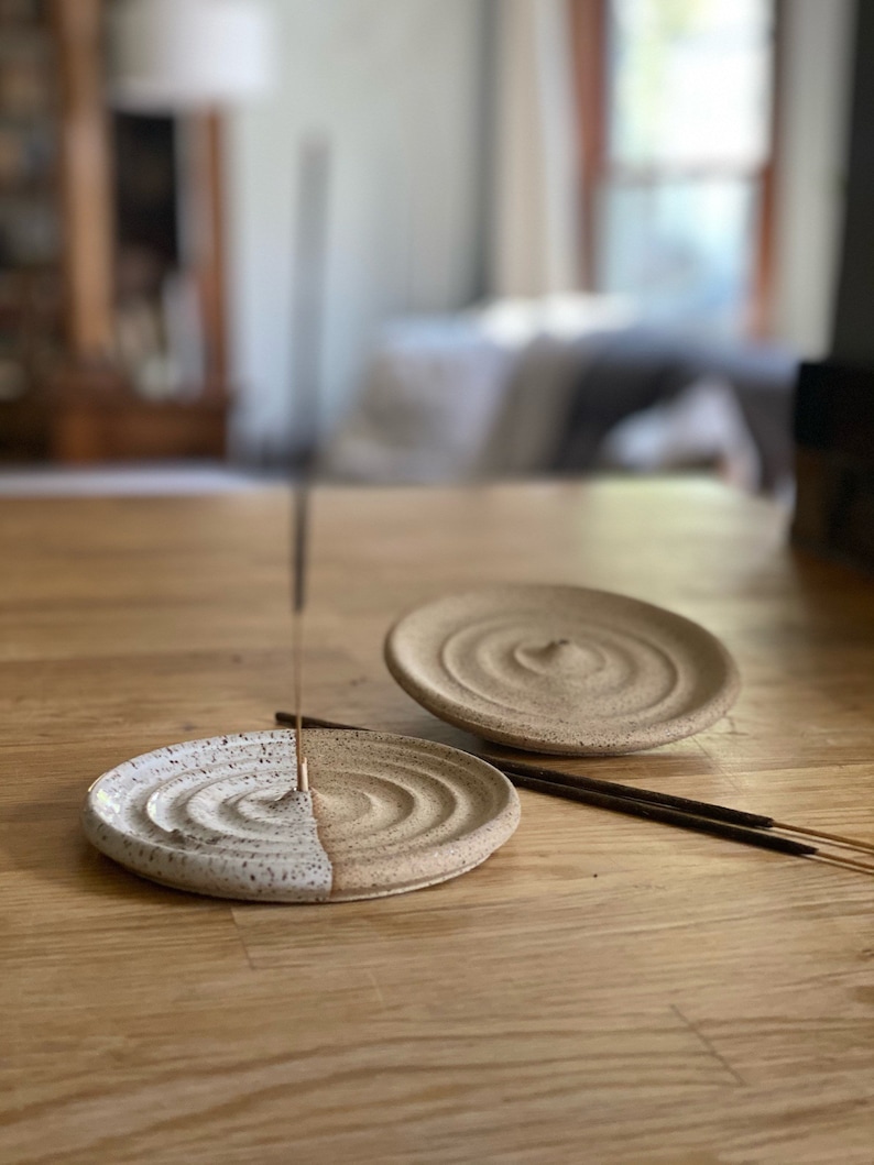 Handmade Incense burner-sticks-pottery image 2