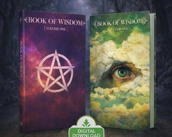Book of Wisdom Volumes 1 and 2 Bundle: Esoteric Knowledge & Spiritual Self-Mastery (Digital Download)
