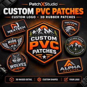 Op maat gemaakte PVC-patches, patches met gepersonaliseerd logo, 3D-rubberpatches, patches op maat, tactische patches, badges met bedrijfslogo