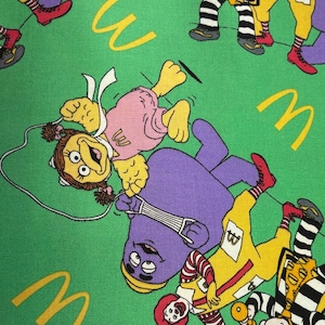 Ronald mcdonald fabric - Etsy 日本