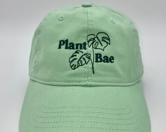 Plant Bae Dad Hat for Plant Lover - Assorted Colors