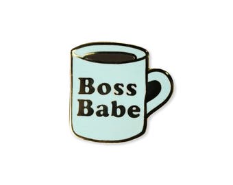 Boss Babe Enamel Pin