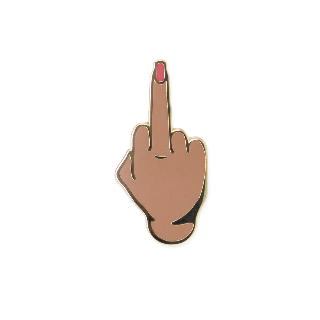 Middle Finger Enamel Pin - Etsy, image size:1080x1080