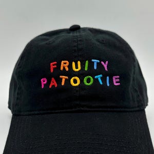 Fruit Patootie Dad Hat - LGBTQ+ Pride Hat, lustiges Accessoire für Gay Pride