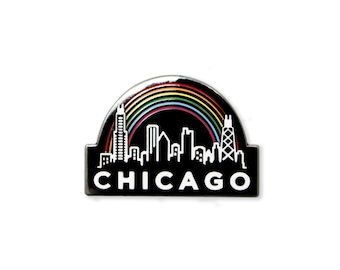 Chicago Pride - Enamel Pin