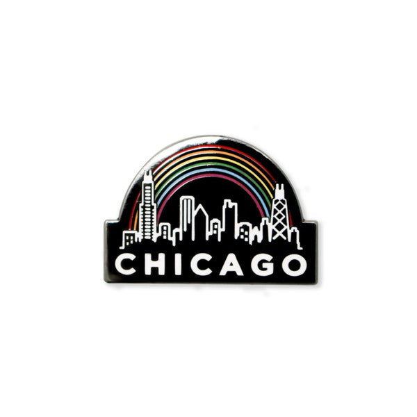 Chicago Pride - Enamel Pin