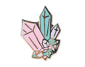 Geodes Enamel Pin