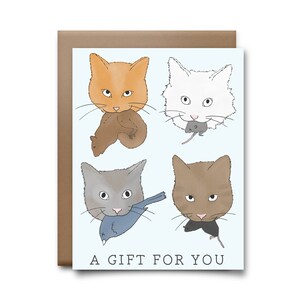 A Gift For You Greeting Card - Happy Birthday Card