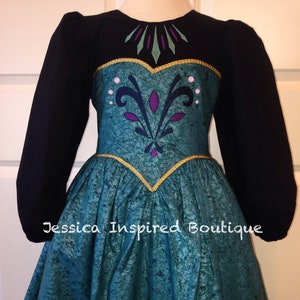 Frozen Inspired Queen Elsa Elsa Coronation Dress Jessica Inspired Boutique image 1