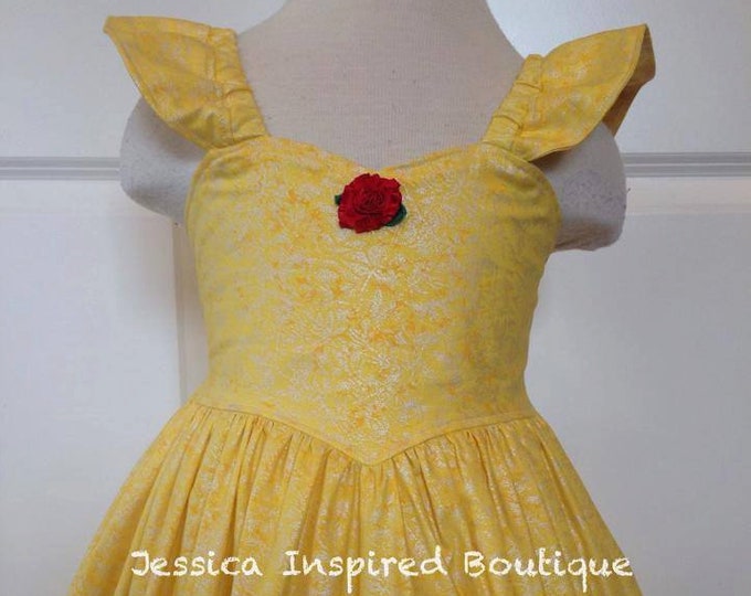 Belle Dress Belle Inspired Sundress - Etsy