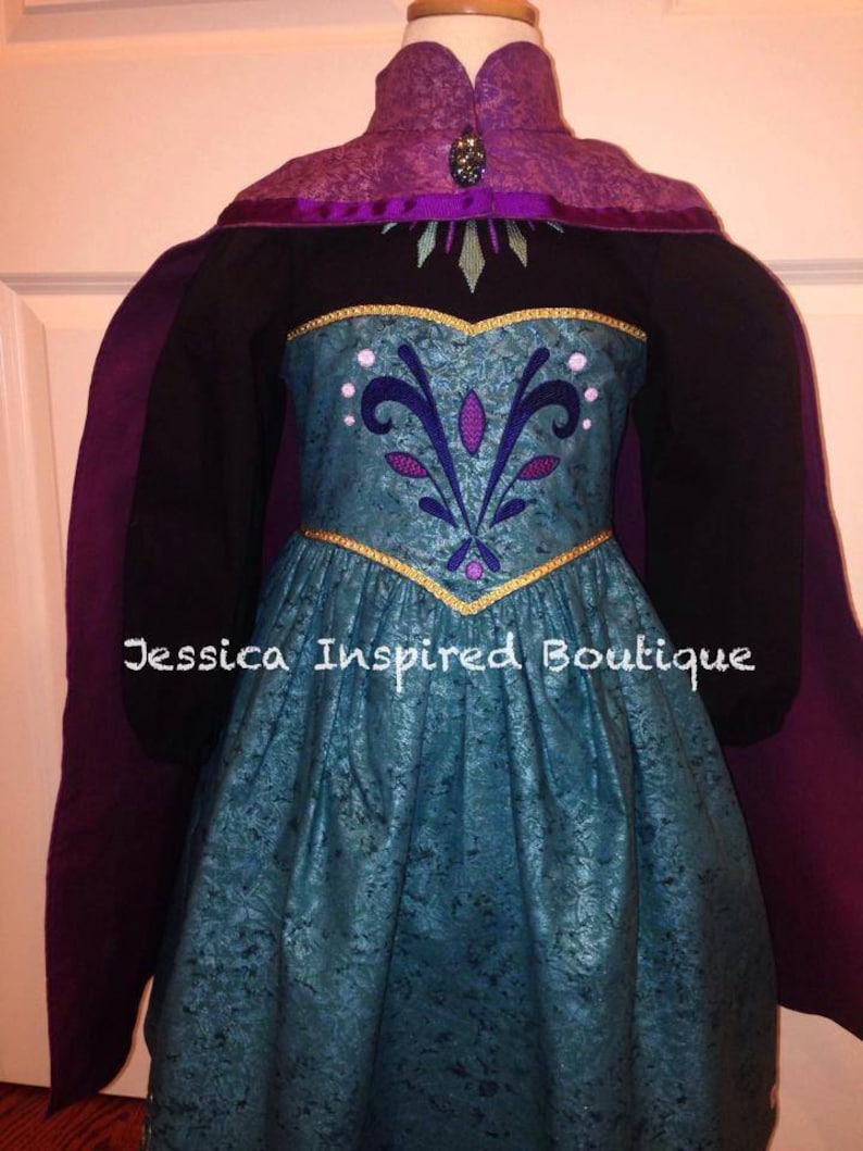 elsa coronation cloak