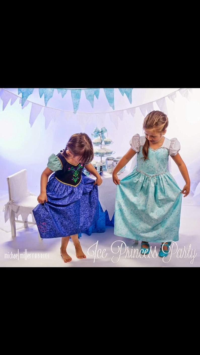 Frozen Inspired Princess Anna Anna Dress image 2