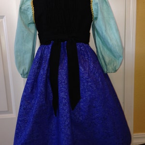 Frozen Inspired Princess Anna Anna Dress image 5