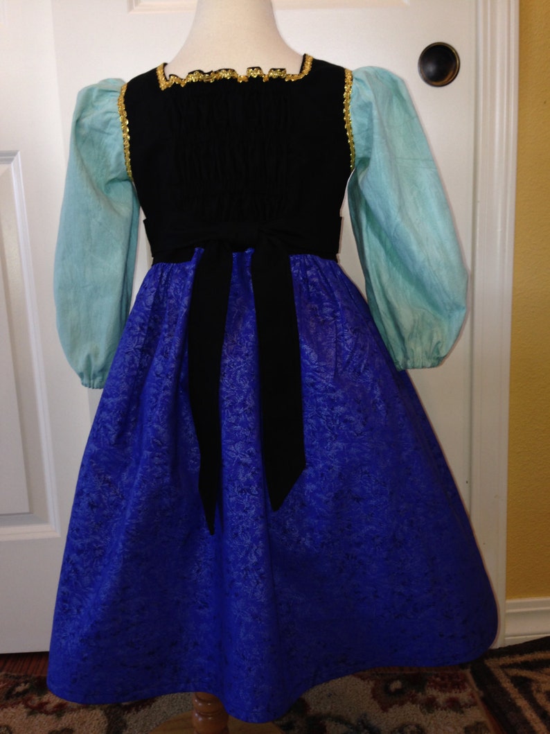 Frozen Inspired Princess Anna Anna Dress image 5