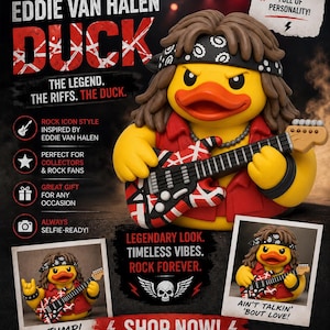 Eddie Van Halen Action Figure - Etsy