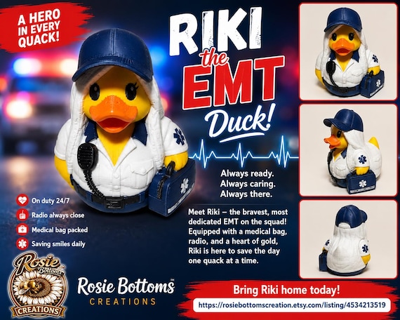 3D Printed Health Care EMT Riki Duck