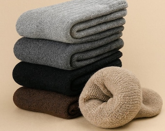 5 pares de calcetines de lana merino para hombre