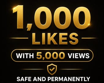 Tiktok,1.000 Likes With Views Complete in 24 Hours