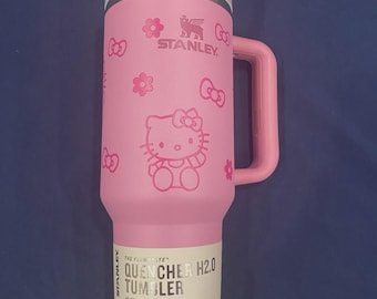 Stanley Quencher H2.0 Flowstate 40oz Tumbler, Pink Floral Limited Edition