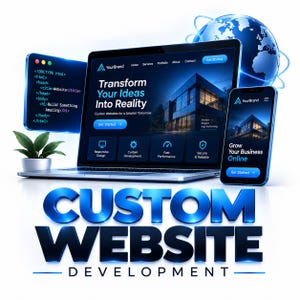 Custom Website Development | Modern & Responsive Websites