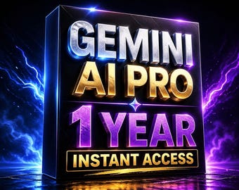 Acceso a Google AI Pro durante 1 año / Entrega inmediata