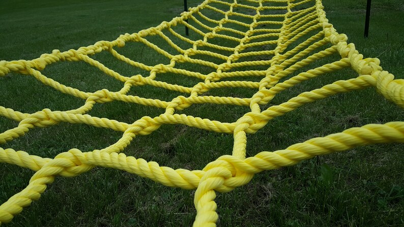 Professional Heavy Duty Climbing Net Cargo Made From 3 4 Poly Rope Choose A Size