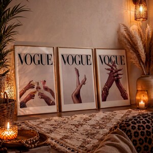 Vogue Wall Art - Etsy New Zealand
