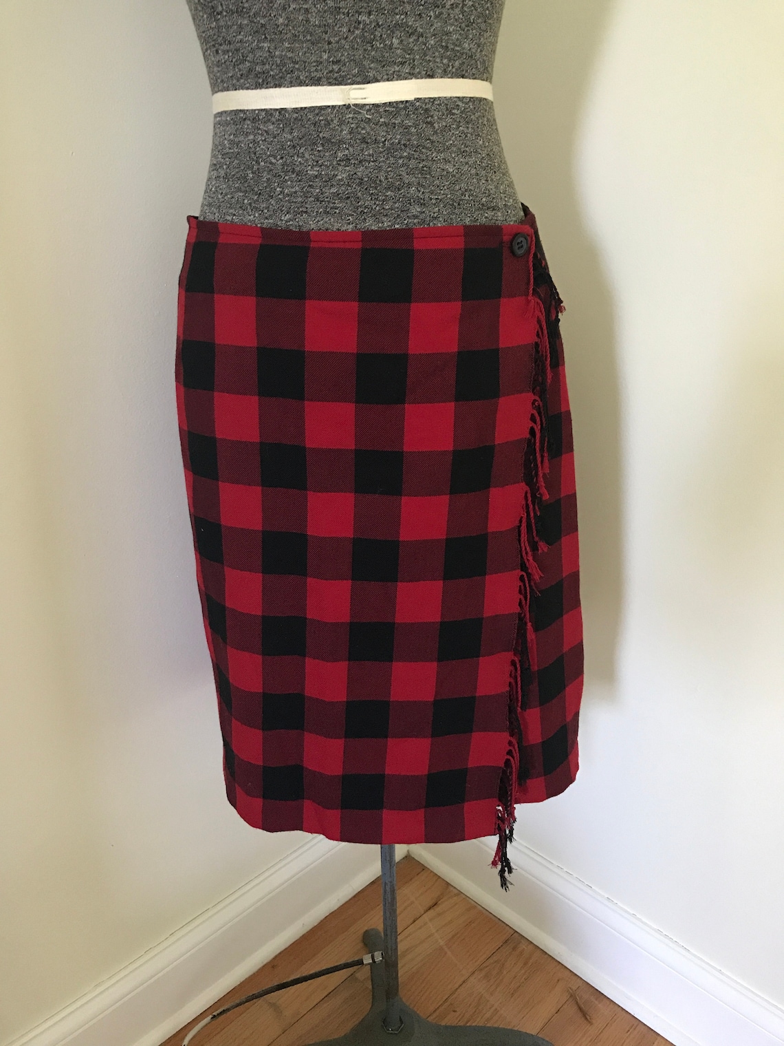 Vintage Wrap Skirt by Requirements Etsy