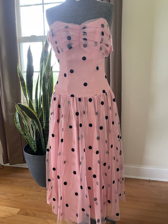 Pretty in Pink Vintage Dress - image 1