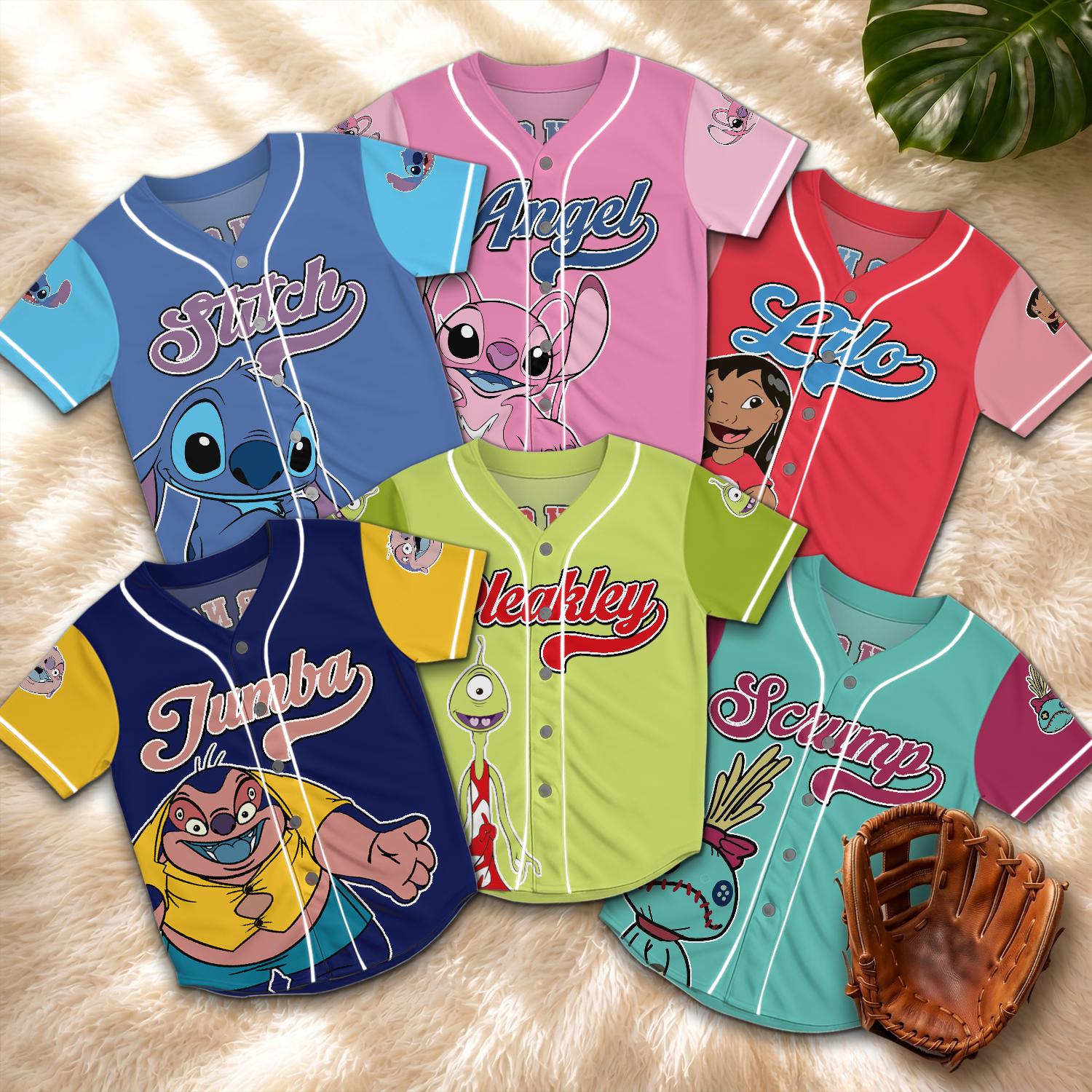 Lilo and stitch baseball jersey - Etsy 日本
