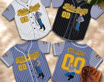 Personalized John Smith Baseball Jersey, Custom Explorer Inspired Shirt, Adventure Movie Fan Gift, Cartoon Character Jersey