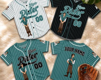 Personalized Flynn Rider Baseball Jersey, Custom Tangled Disney Sports Shirt, Cartoon Family Matching Fan Gift Tee