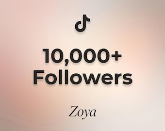 TikTok 10.000+ echte volgers | Snelle levering | Geef je profiel direct een boost | Veilig en permanent