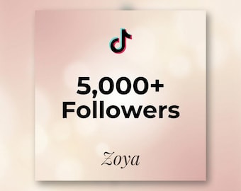 TikTok 5.000+ echte Follower | Schnelle Lieferung | Steigern Sie sofort Ihr Profil Wachstum | Sicher und dauerhaft