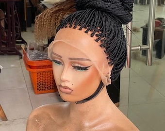 Box braids full lace